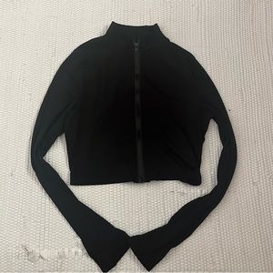 Black zip up